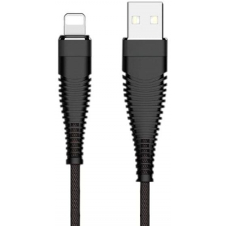 Kabel USB-Lightning 1m wzmacniany 2,1A LB0154 LIBOX